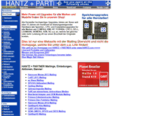 Tablet Screenshot of hantzundpartner.com